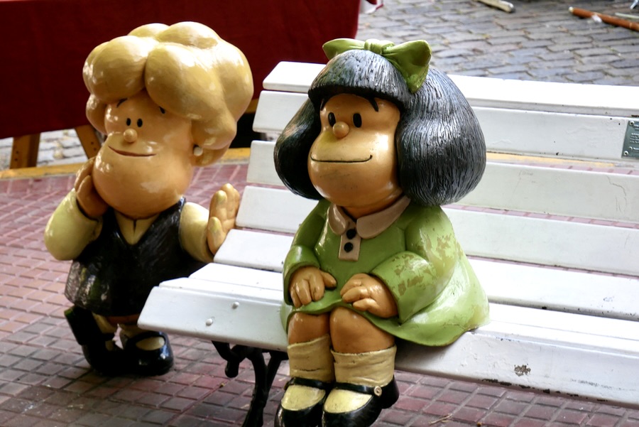 Mafalda Statue