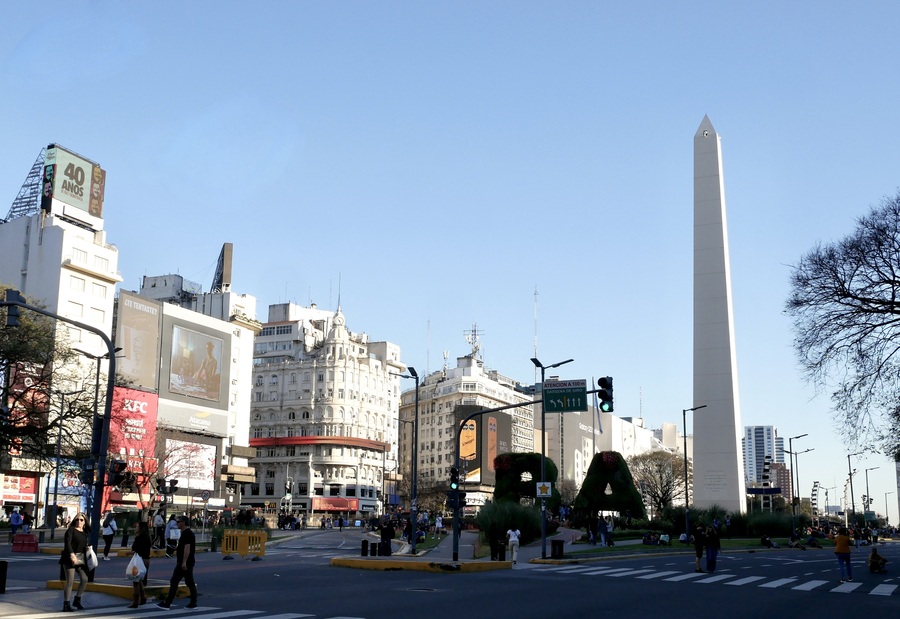 the Obelisk in Buenos Aires