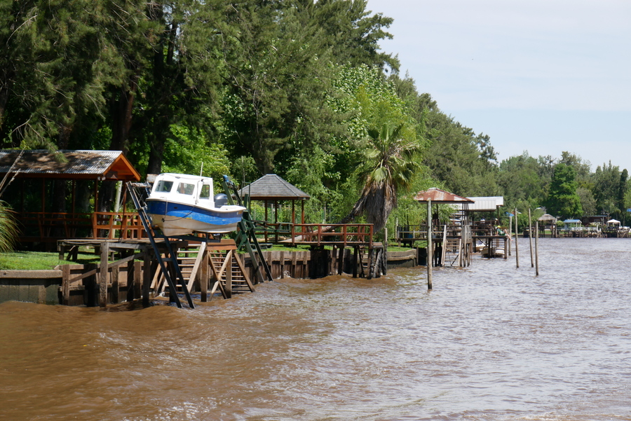 Houses in the Tigre Delta