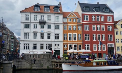 Nyhavn Houses in Copenhagen