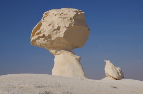 Chicken Rock Formation in the White Desert