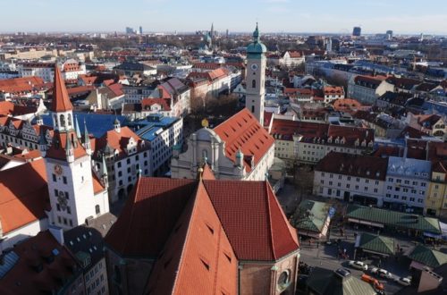 Aerial View of Munich