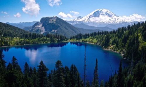 Summit Lake Hike near Mount Rainier