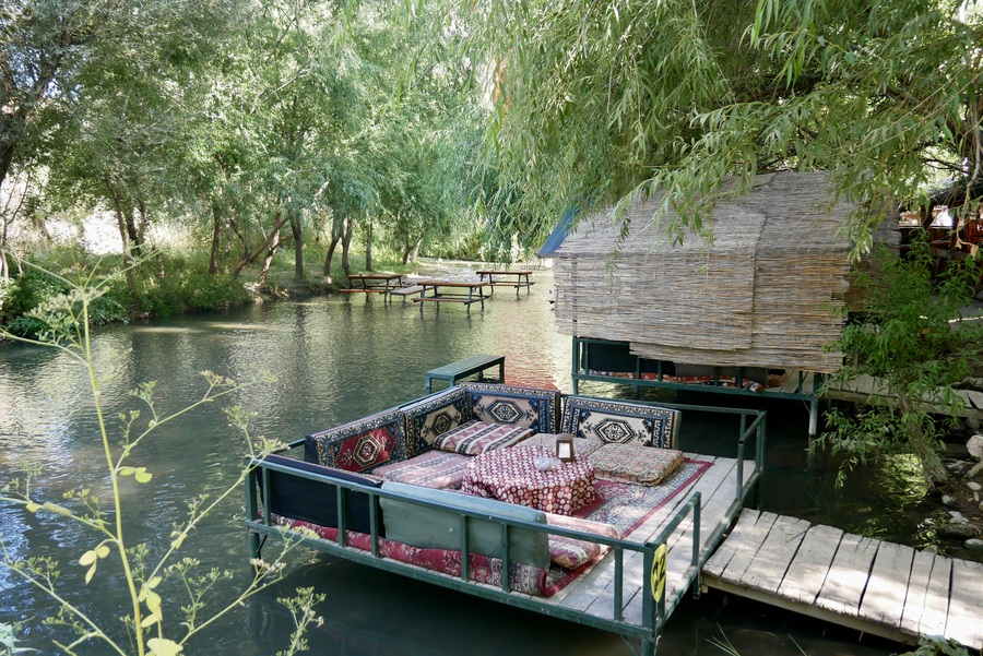 waterside restaurant, Ihlara Valley