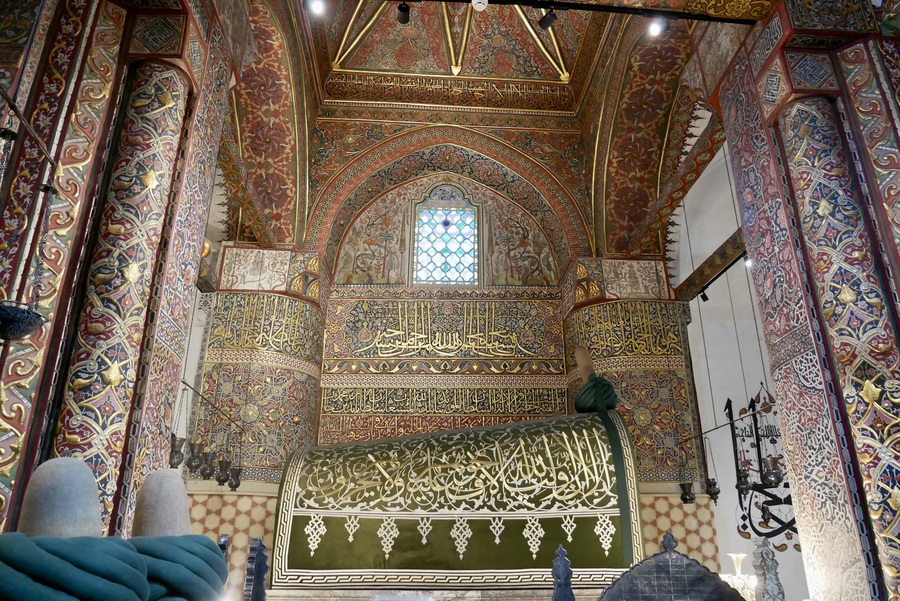 Rumi's tomb in Konya